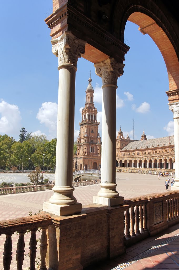 Plaza de Espana, Sevilla by deeejay