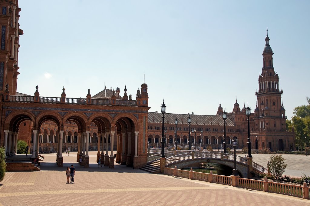 Plaza de Espana, Sevilla by deeejay