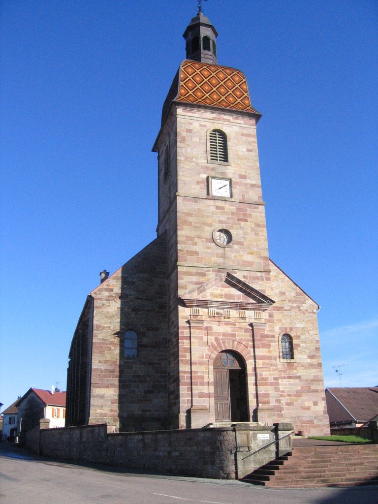 Eglise paroissiale ST Laurent by Jacques Taiclet