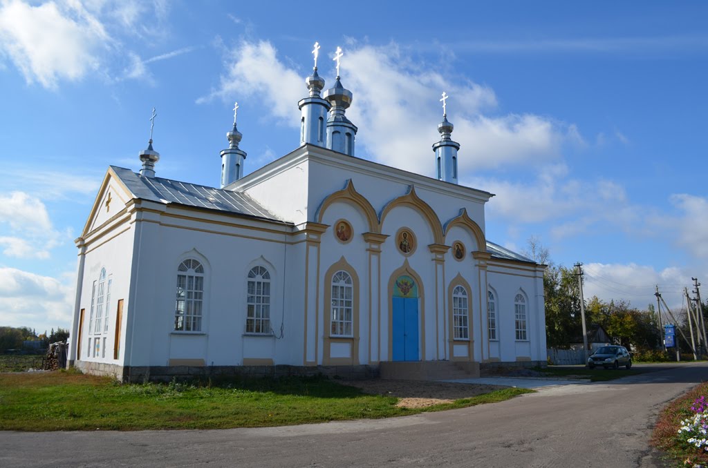 Ясенки. Церковь Успения Пресвятой Богородицы by Alexey Fadeev