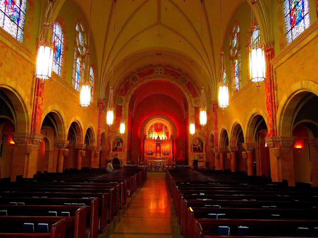 The Basilica Upper Church by Corey Coyle