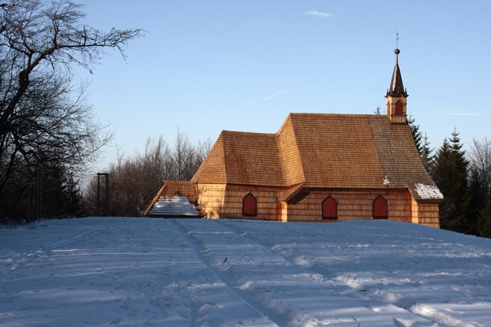 Wooden church St Antonín from 1640 by Petr 254