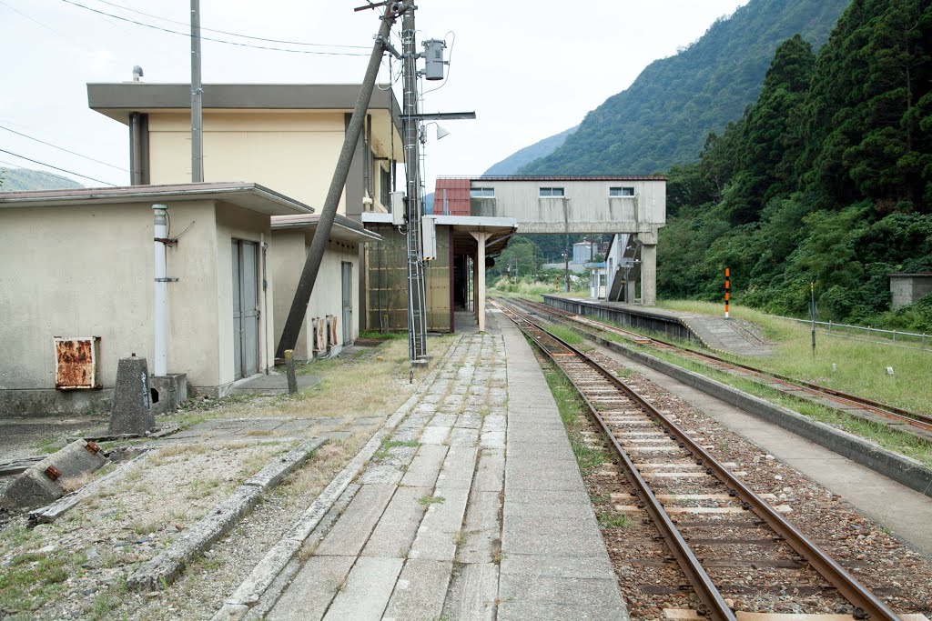 越後金丸駅　JR米坂線　新潟県関川村 by nyanta2030