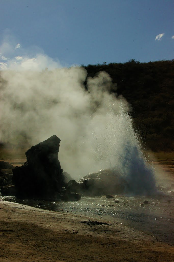 Hot Sprins at Lake Bogoria by Kinyanjui Hager