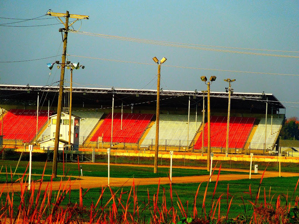 Shawano County Fairgrounds Grandstand by Corey Coyle