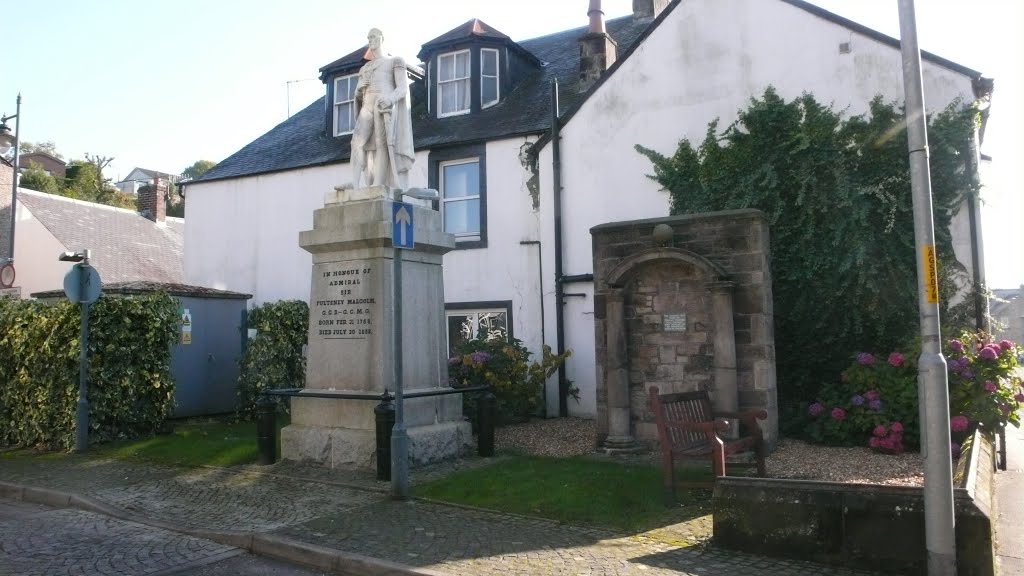 Telford Arch and Pulteney Statue by flipflopnick