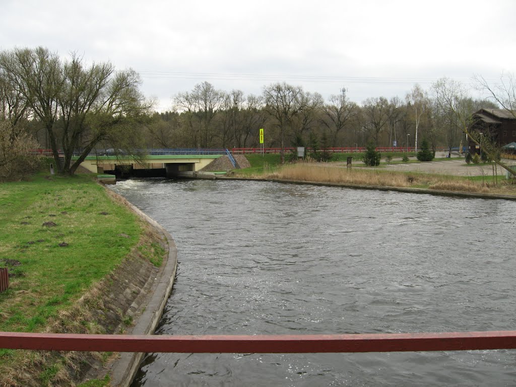 Bridge over Netta river, 2012 by Mariusz Bladek