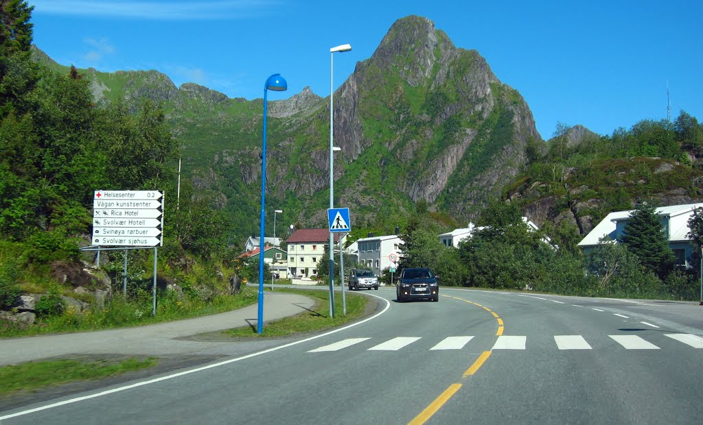 Svolvaer. Road E10, Lofoten, Norway + Video by Ilkka T. Korhonen