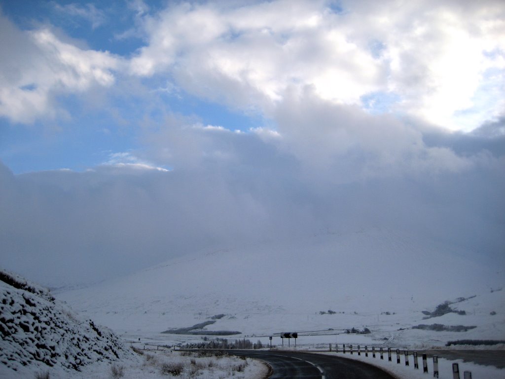 South-East view from A82 near Loch Tulla, Scotland by Jelle_NL