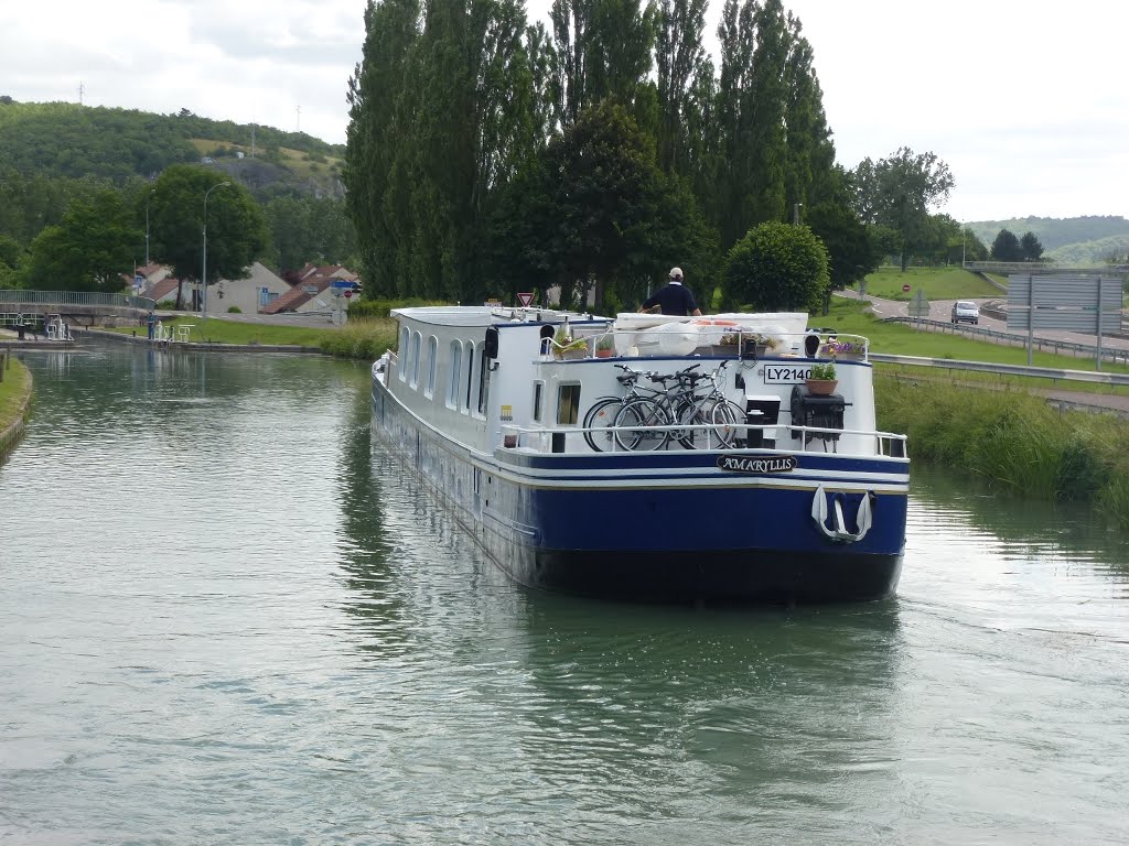 Canal de Bourgogne. Ecl 45. PK 201.5_120622 by Martin Dudle-Ammann