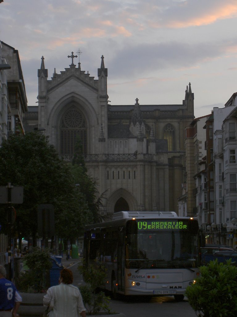 Catedral nueva desde calle prado by edertxu