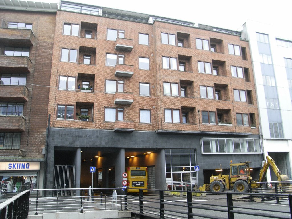 Building and bus tunnel, Århus, Denmark by Bjerner