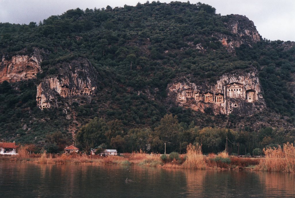 kral mezarları (dalyan) by erhan soyata