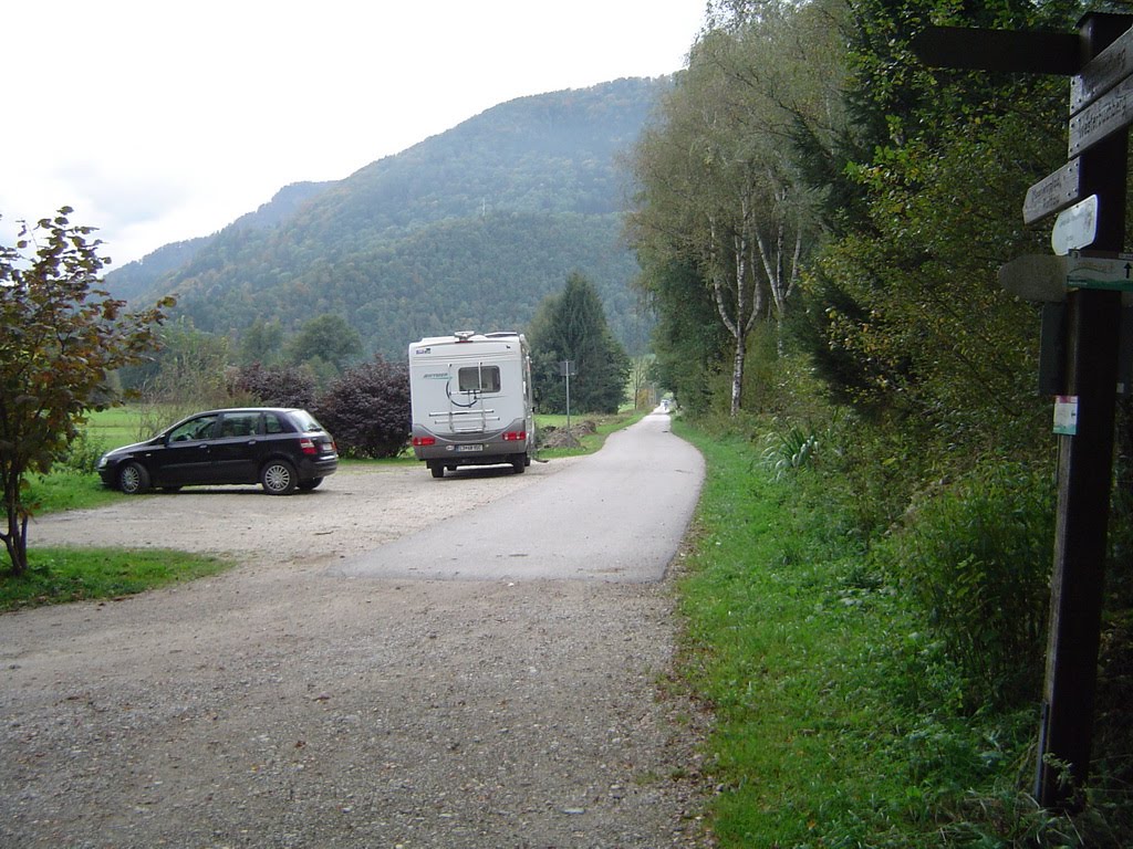 Stellplatz Steinbrüchweg Grassau by HymerB584