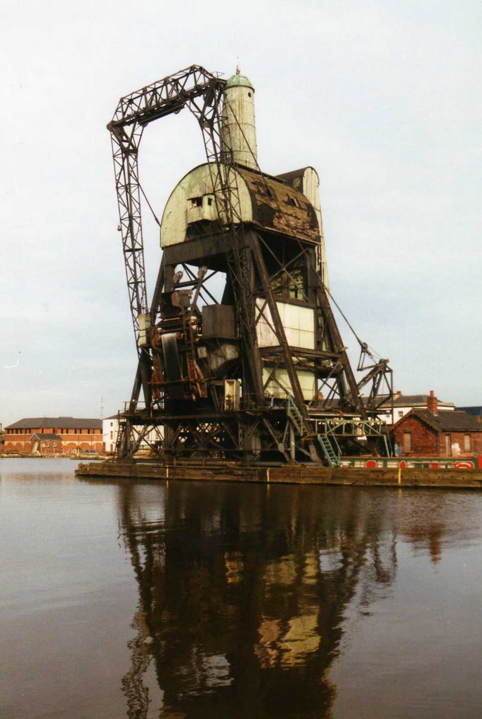 Number 3 Coal Hoist, Aldam Dock, Goole. 1993 by Brian Brady