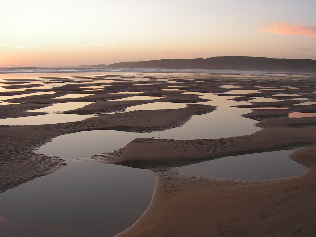 Pools at Freshwater West by meurig63