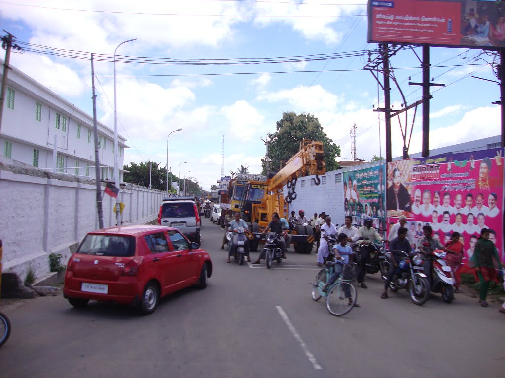 விளாங்குறிச்சி ரோடு Vilaankurichi cross road 5km to Vilaankurichi 0843 by dhanasekarangm