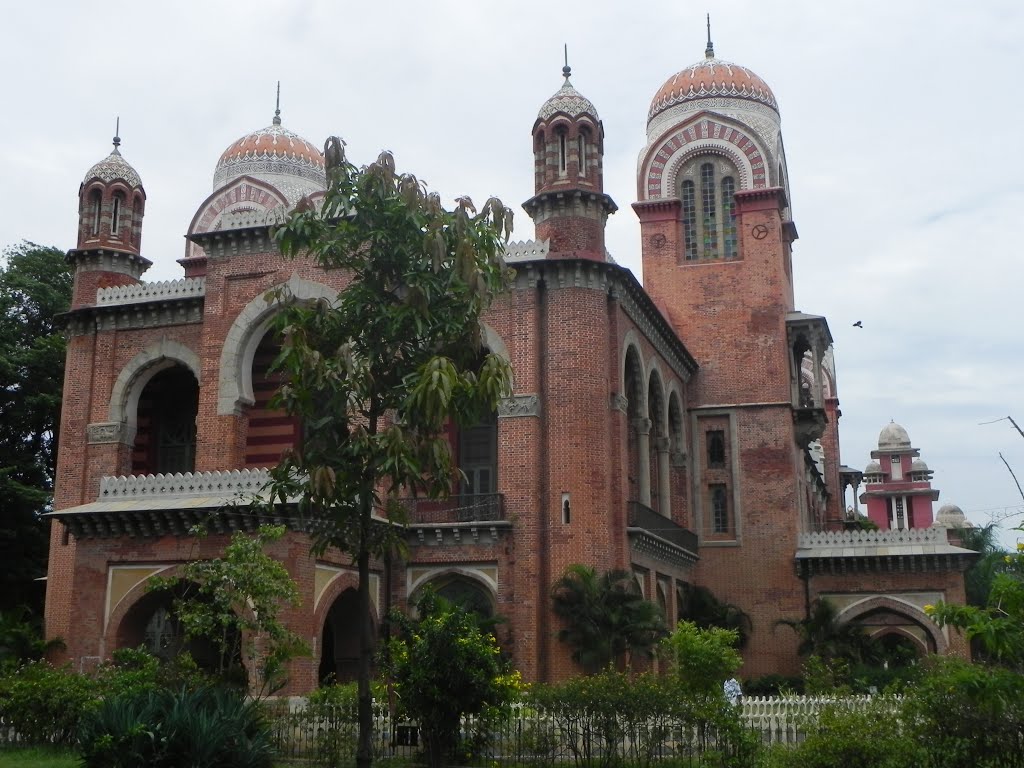 SENATE HOUSE, MADRAS UNIVERSITY, CHENNAI by ALENDE DEVASIA