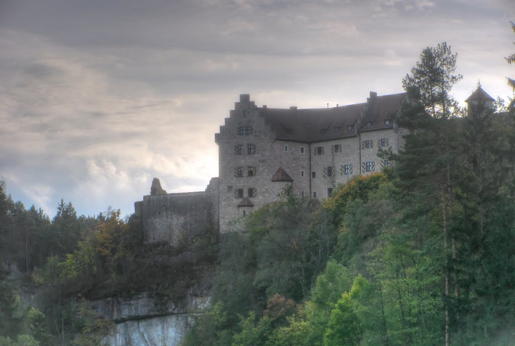 Gemeinde Ahorntal: Burg Rabenstein-05 (Ostseite) by damir-zg