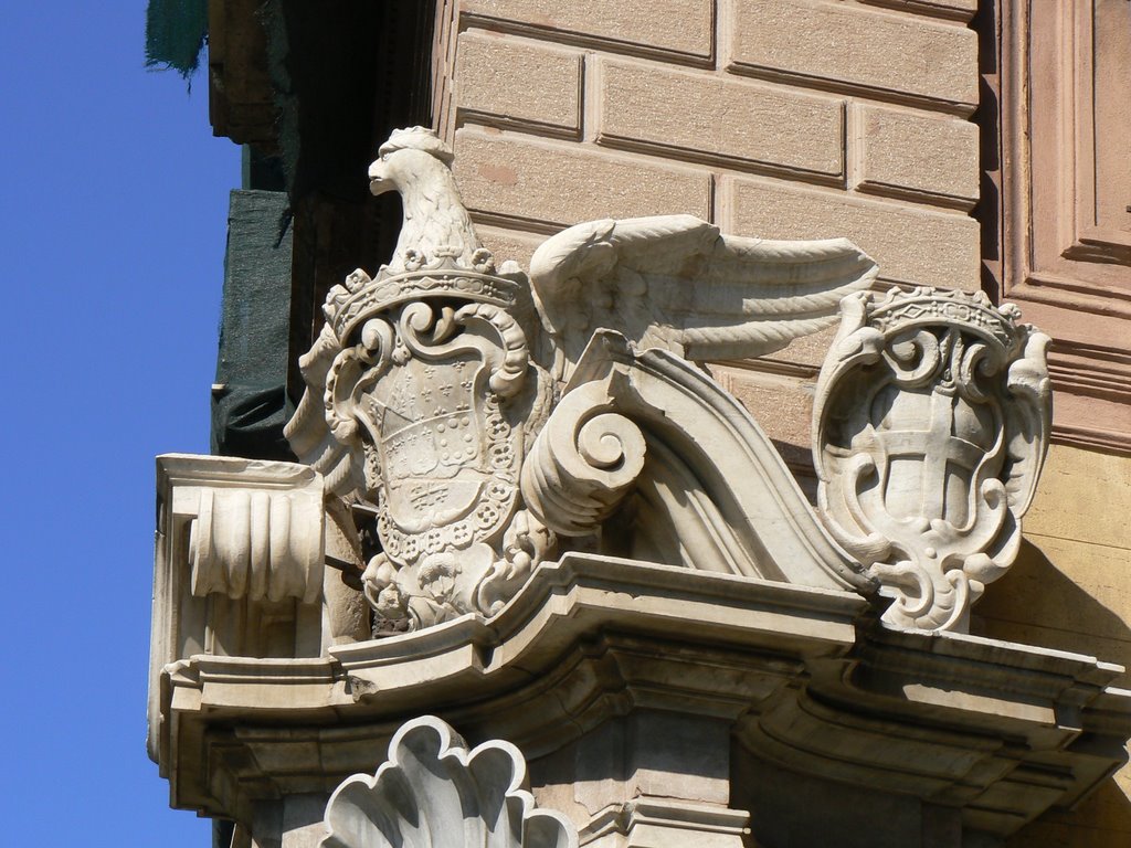 Particolare delle quattro fontane, Messina by Nicola e Pina a Messina