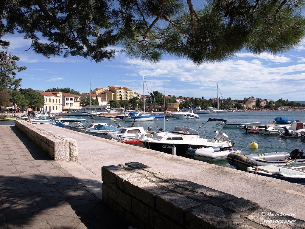 Selce near Crikvenica, Croatia - summer view under the tree by Marin Stanisic