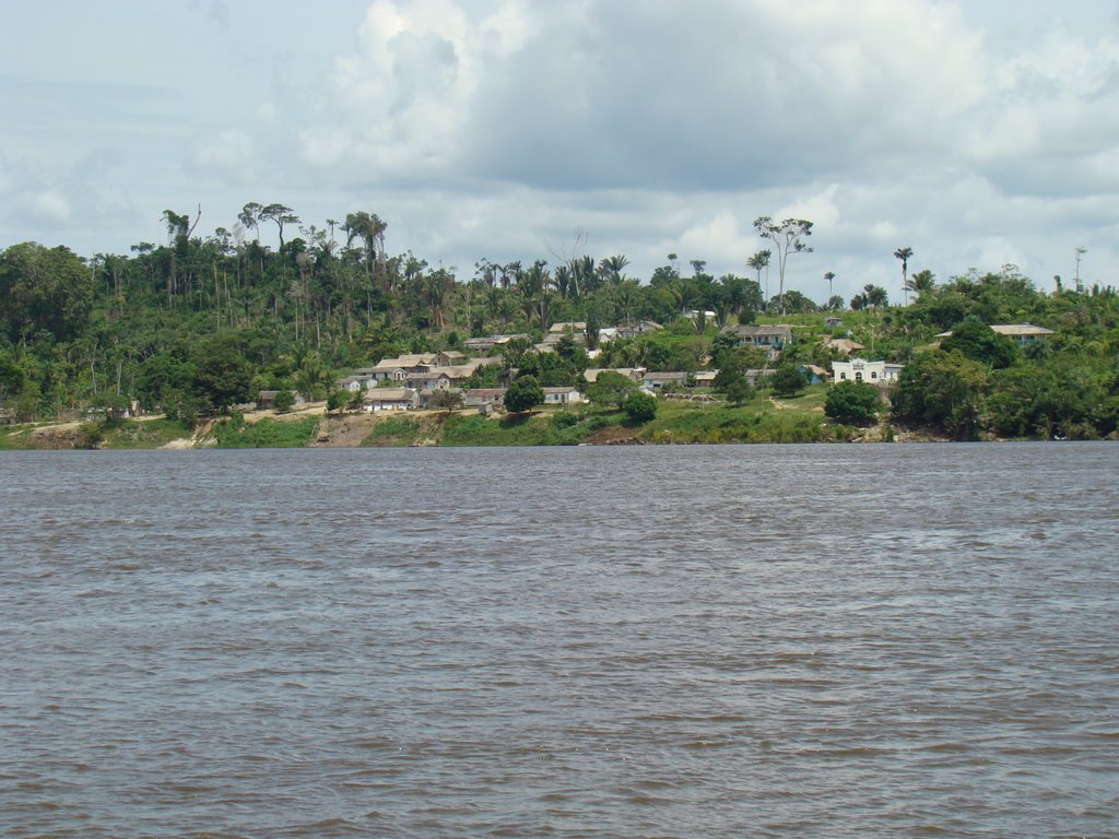 Vila de Mamãe-Anã no Rio Tapajós - Pará by Fabio de Novaes Filho