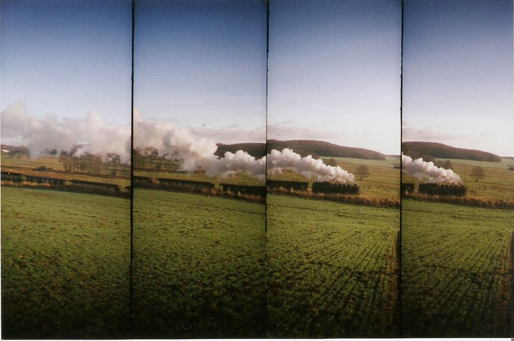 Steam power near Nistelitz (LOMO Supersampler photo) by NoodweeR