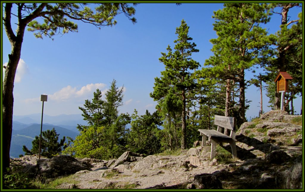 Hohe Wand, Blick von der Kl.Kanzel by Erika R.