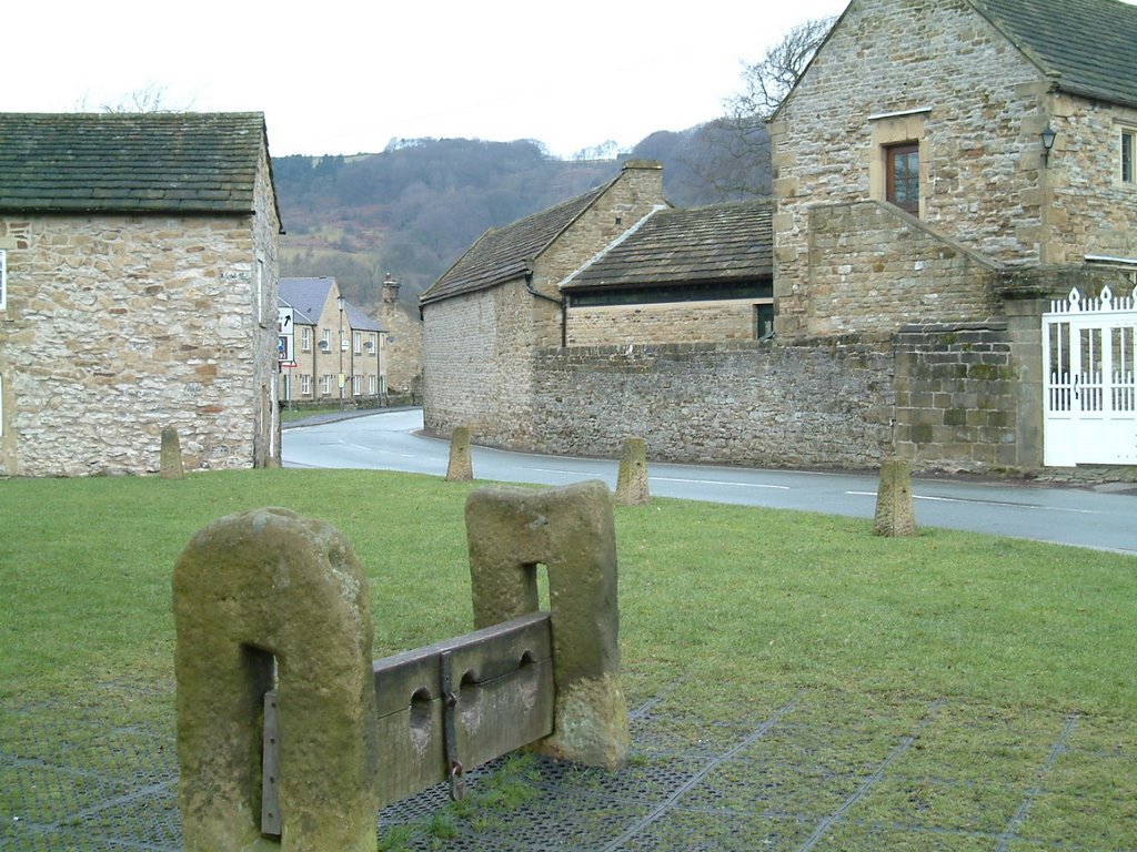 Looking up Church Street, Eyam, Derbyshire by Ken & Janie Rowell