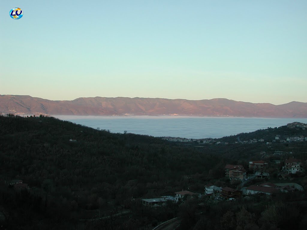 Un mare di nebbia su Cosenza by lorenzovalente46