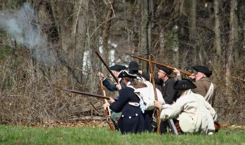 Battle Road re-enactment--Minutemen 2 by waynebrink