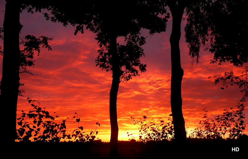 Nordhorn - Die aufgehende Sonne ist trügerisch...... by Heribert Duling