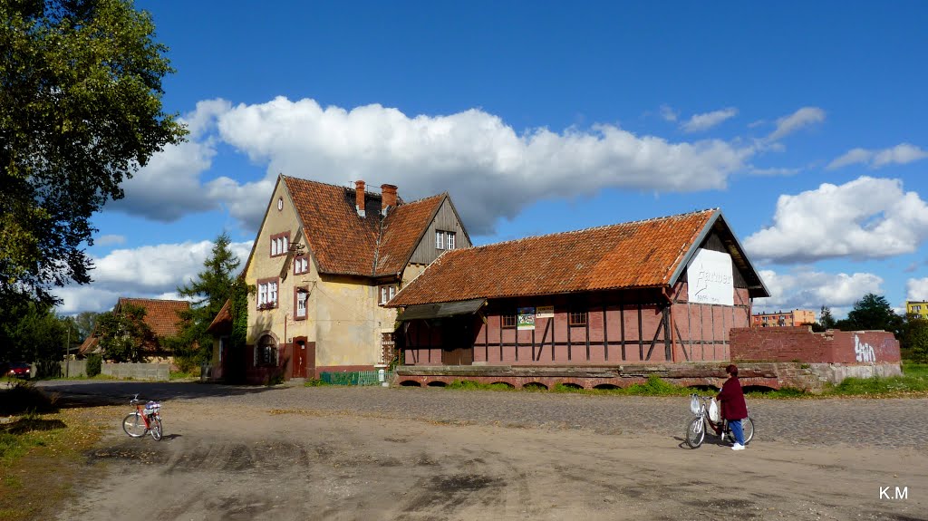 Koronowo - widok nieczynnej stacji PKP by Kazimierz .Mendlik