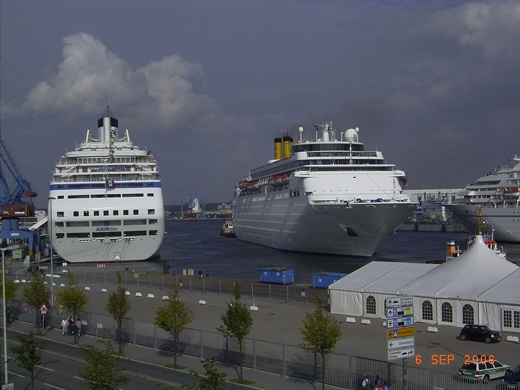 Kiel, Costa Classica und Aida Blue by rotercitroen