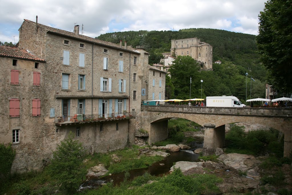 Largentière, Ardèche, Rhône-Alpes, France by Hans Sterkendries