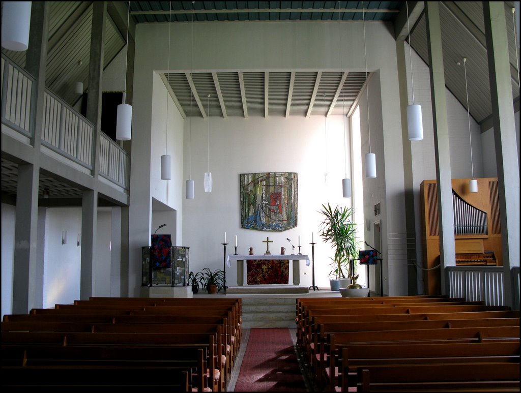 Leybuchtpolder: Interieur Luthersekerk by © Dennis Wubs