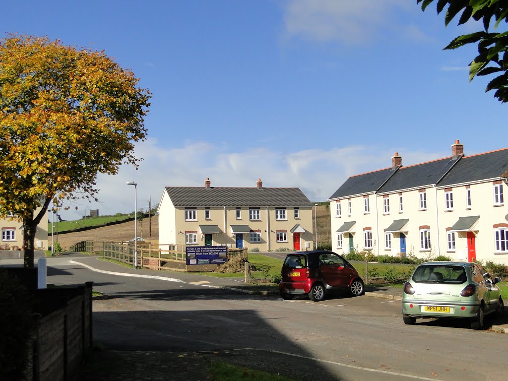 Churchill Way, Watchet. by Dave Sorrell