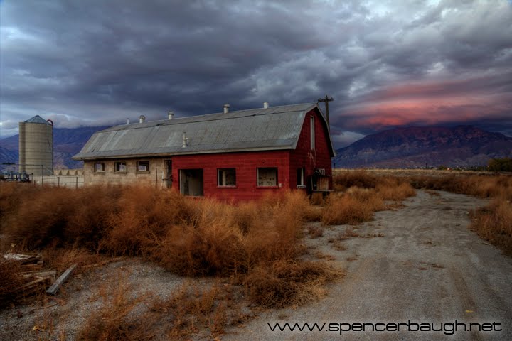 Abandoned vineyard barn by spencer baugh