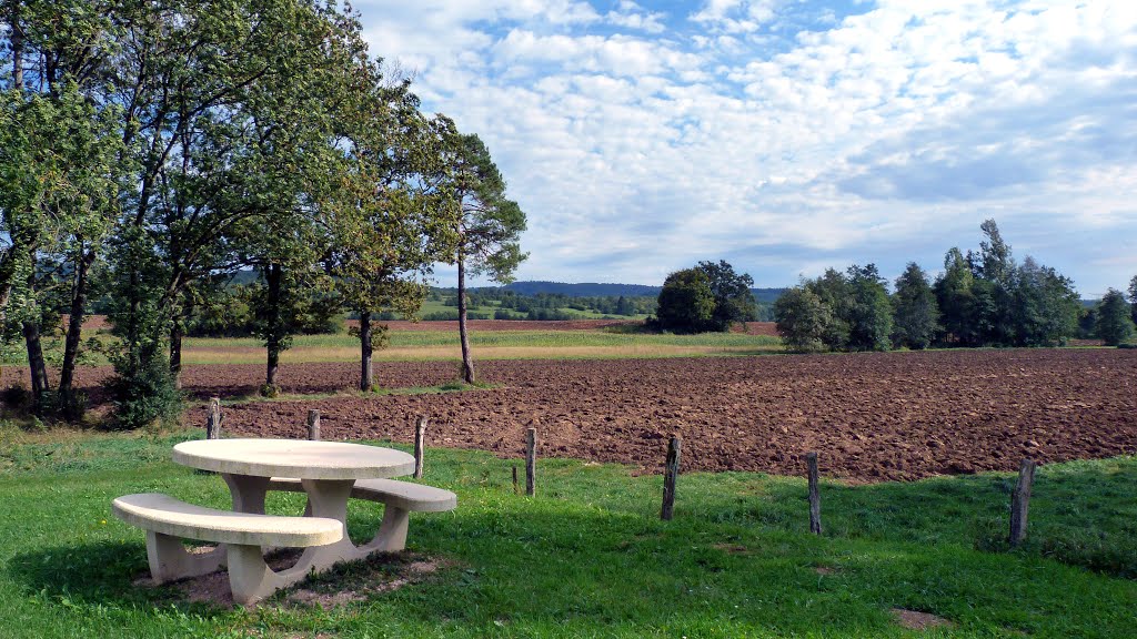 Coin pique-nique vers Louvenne by Alain TREBOZ