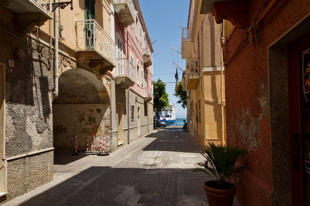 Via Napoli, Carloforte, Isola di San Pietro, Carbonia-Iglesias, Sardinia, Italy by trolvag