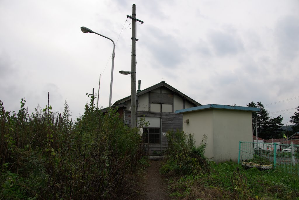 旧ちほく高原鉄道ふるさと銀河線上利別駅 by Motofumi