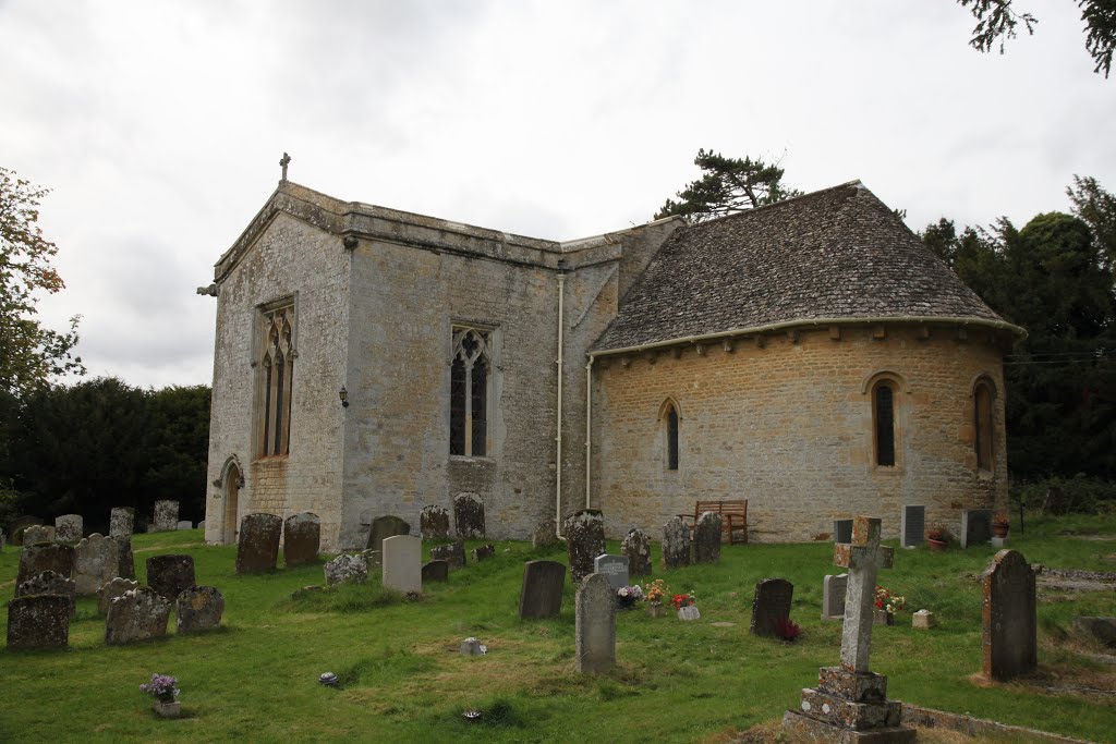 The Church of St. Nicholas, Kiddington, Oxfordshire by Roger Sweet