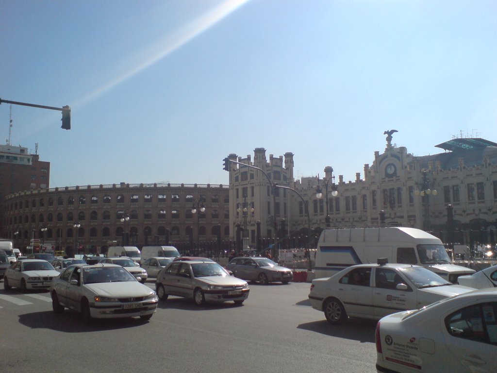 Estació del Nord Renfe i plaça de Bous by Pere_Biar