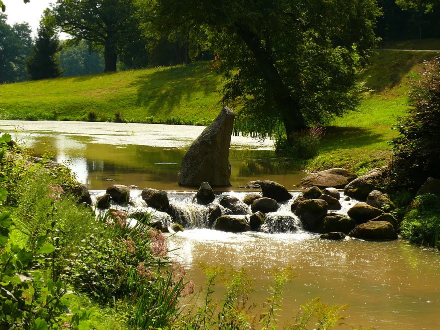 Bad Muskau - Wasserfall by mathias.b