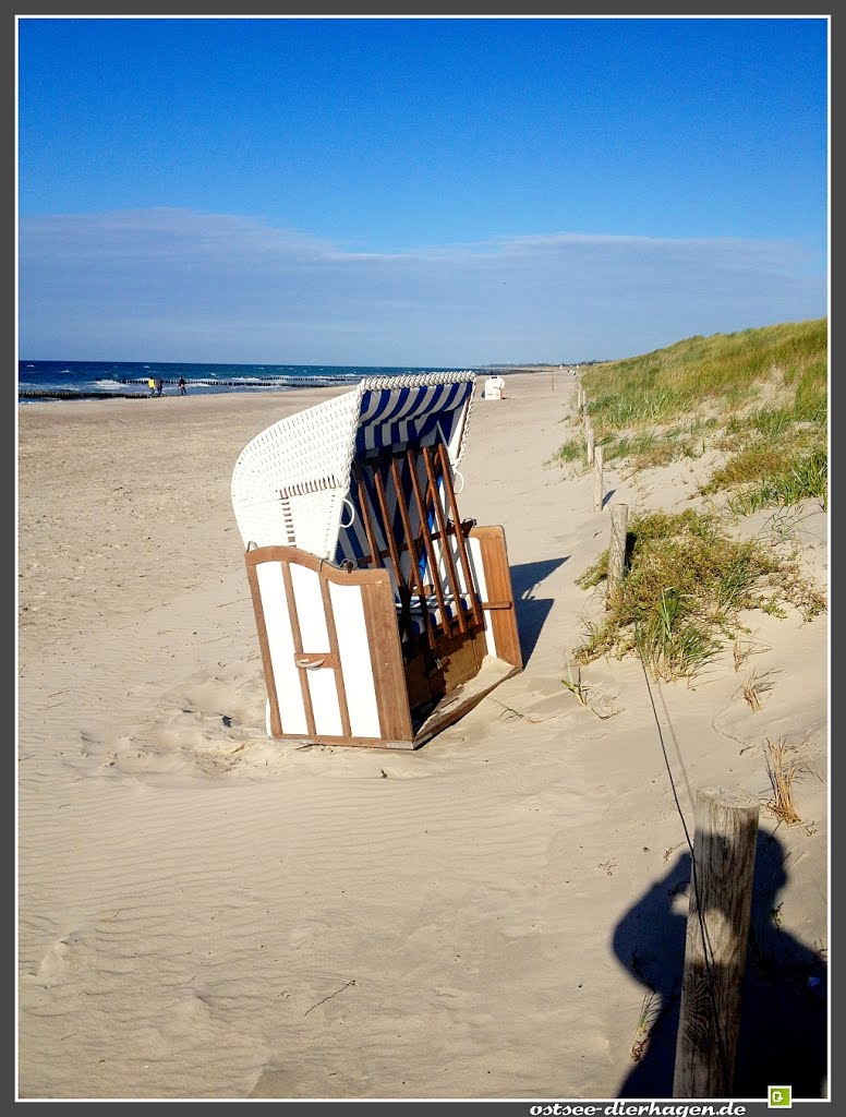 Strand Ostseebad Dierhagen/Mecklenburg-Vorpommern/Germany by ostsee-dierhagen.de