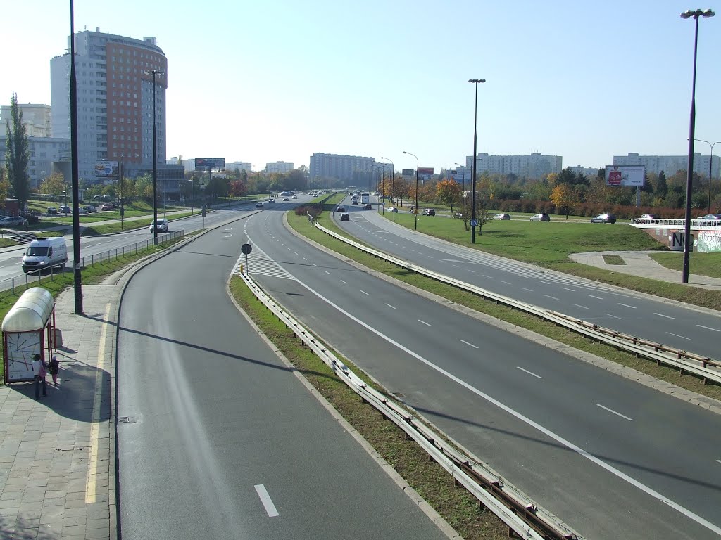 Trasa Łazienkowska (al. Stanów Zjednoczonych) - 20/10/2012 by Przemysław Kanadys