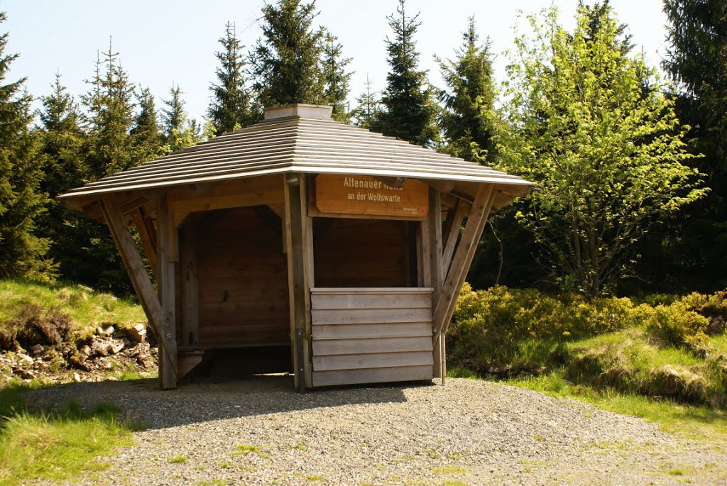 Altenauer Hütte an der Wolfswarte (Harz) by Altmeister