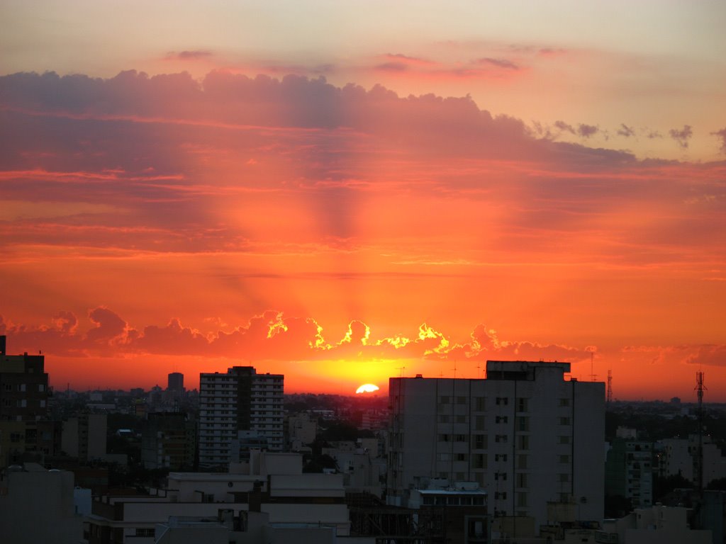 Atardecer desde el balcón by El ojo de Galo