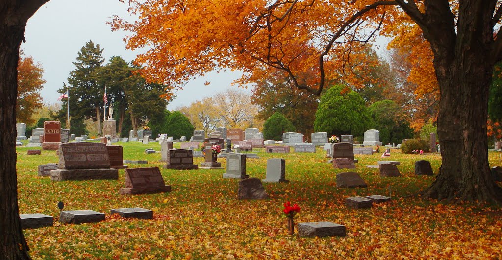 Markers and Autumn Leaves by Juan Brown