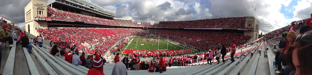 Panorama for Seats - OSU-Purdue 2012 by OlYeller21